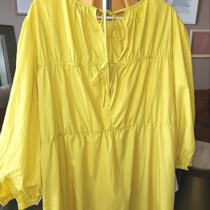 Who what wear gold/yellow midi dress plus size XXL from Target
